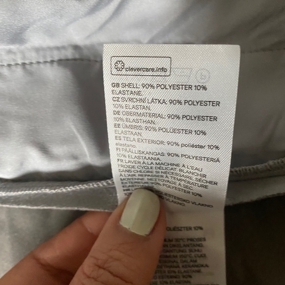 NWT H&M Gray Faux Suede Jacket - Picture 9 of 12